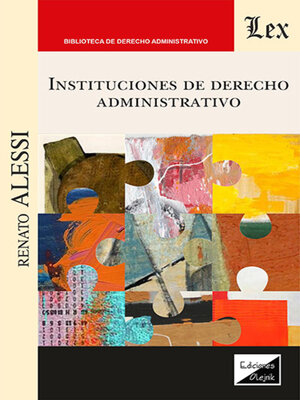 cover image of Instituciones de derecho administrativo